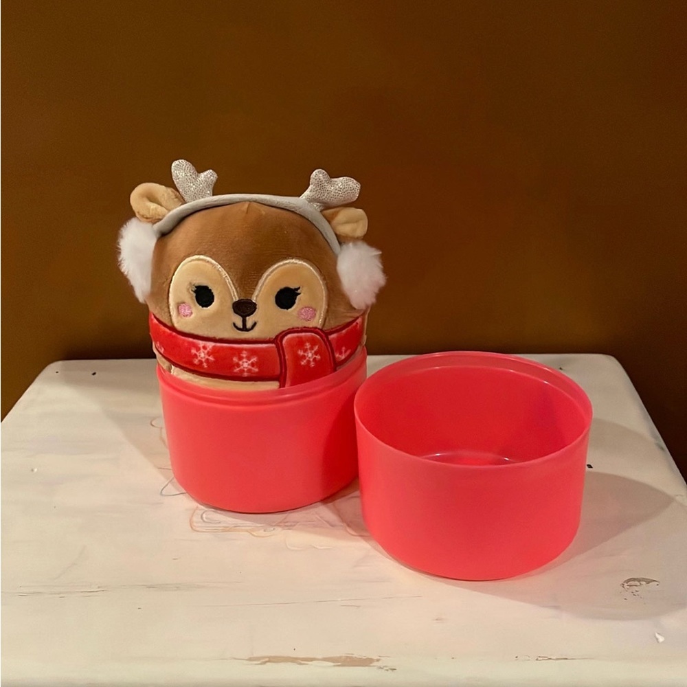 Squishmallows Christmas Mystery Capsule 4” Darla the Reindeer Stuffed Plush